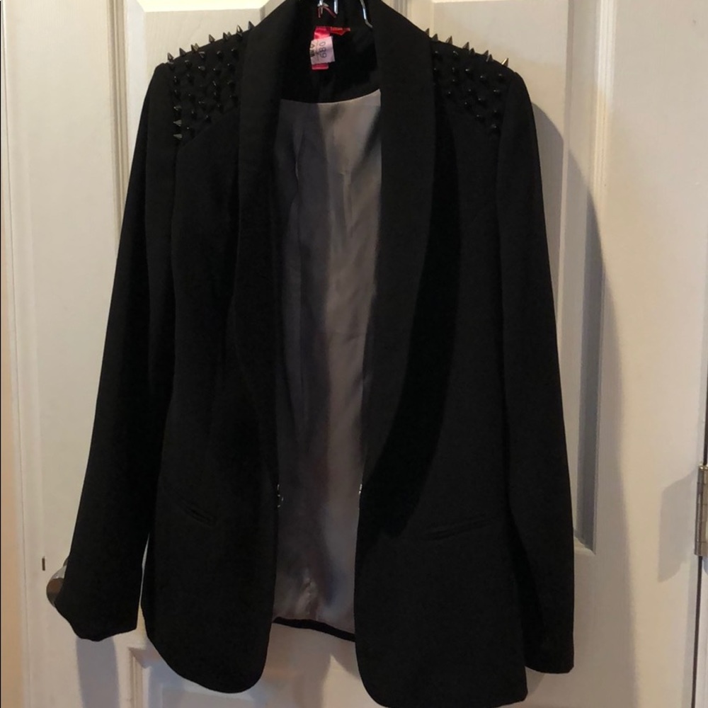 Studded should blazer